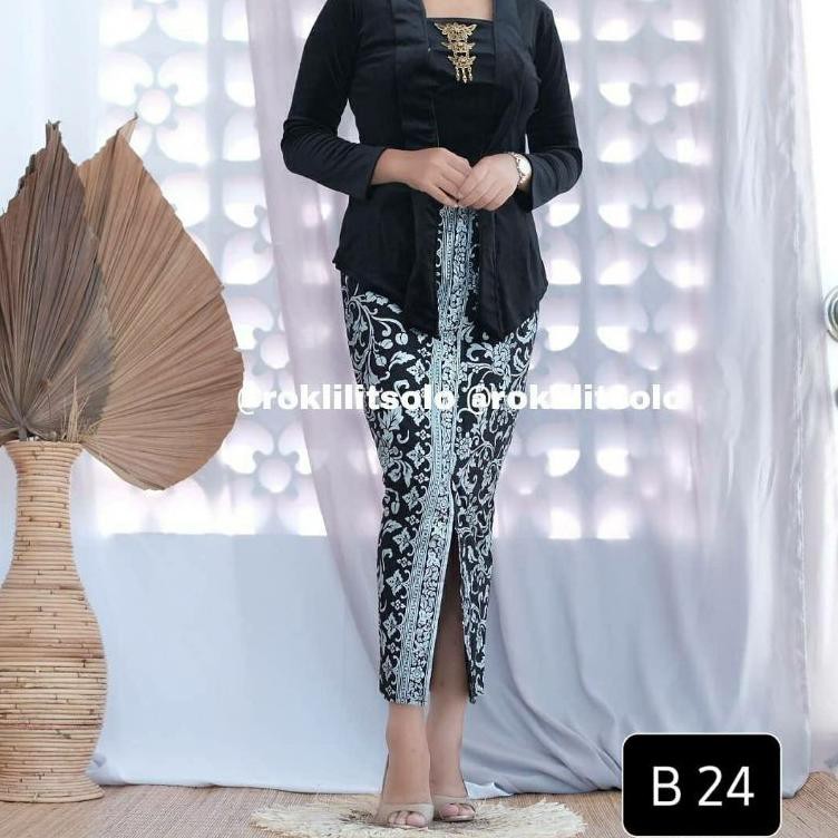 LRJ Rok jadi katun prada / rok span prada bali❋ (Ready)