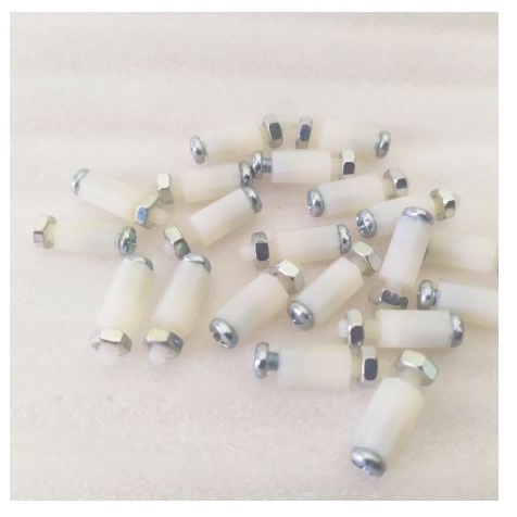 Spacer plastik putih 1cm