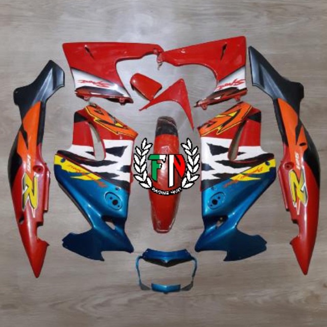 Cover Body Full Set Honda LS 125 NEW Bahan Plastik Thailand