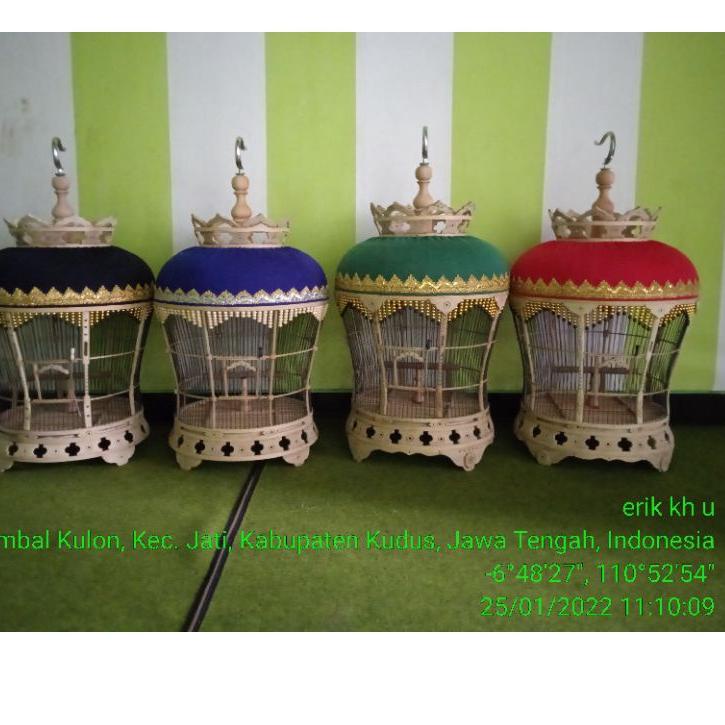 Oke Price.. KRODONG BURUNG SANGKAR PERKUTUT(KUBAH)
