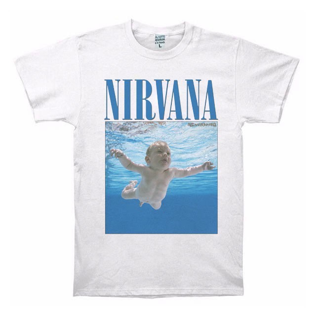 KAOS BAND NIRVANA TSHIRT NIRVANA NEVERMIND
