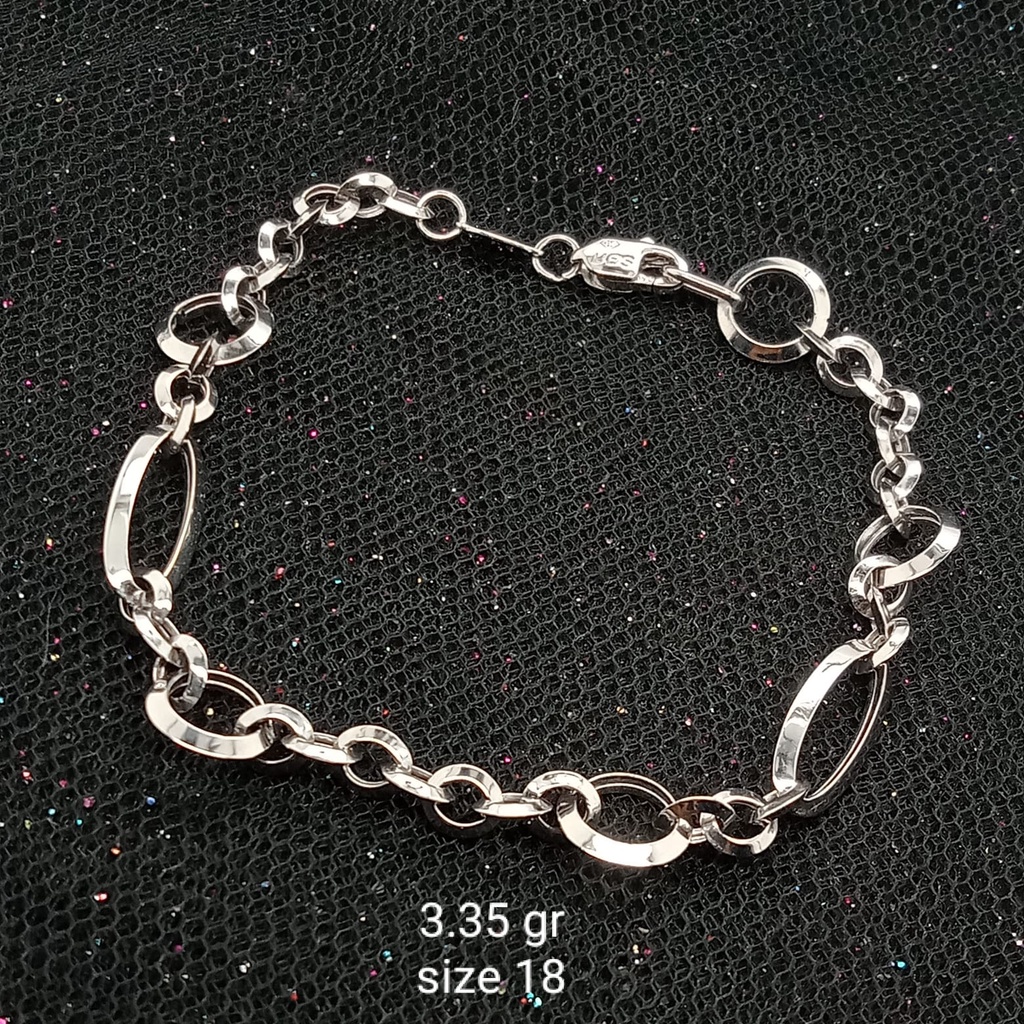 Gelang Emas 17K - 3.35 gr Kadar 750 - 685