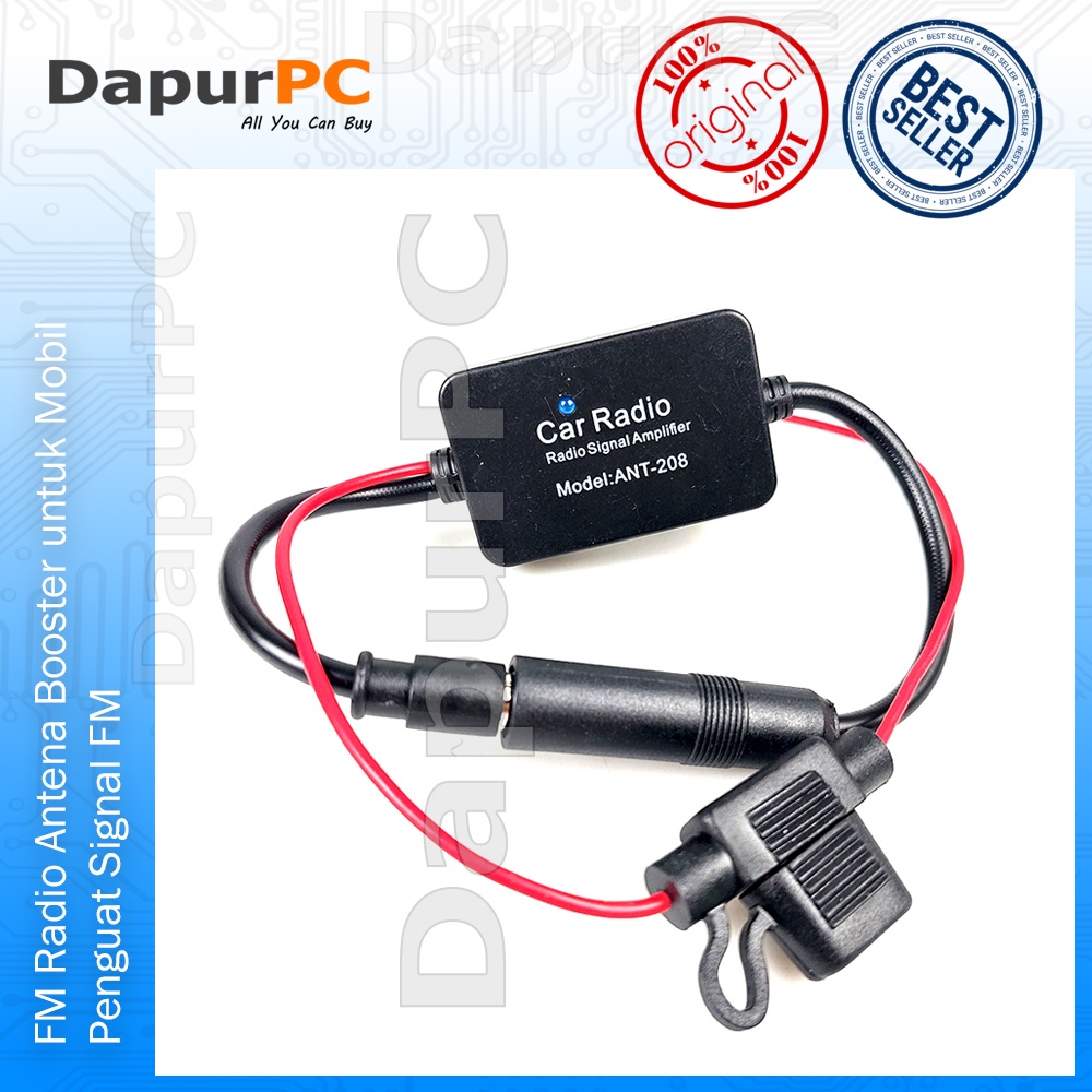 Antena Booster FM Radio untuk Mobil Aerials Pengguat Signal FM