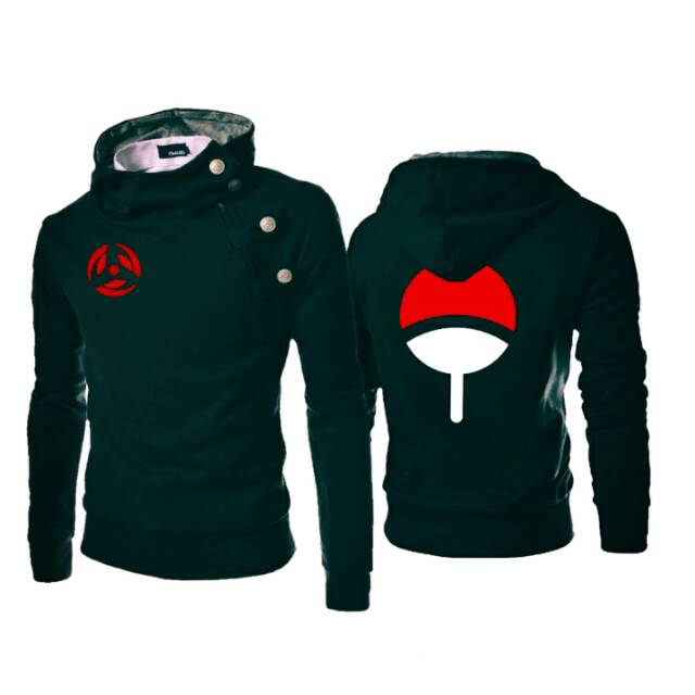 sweater  hoodie anime naruto sharingan uchiha style harajuku