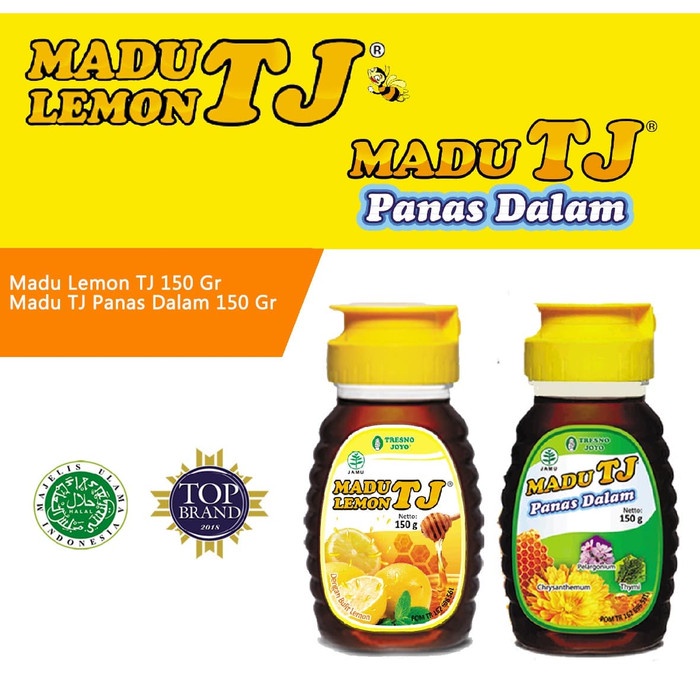 

madu- paket madu sehat ( madu lemon tj 150 gr + madu tj panas dalam 150 gr) -madu.