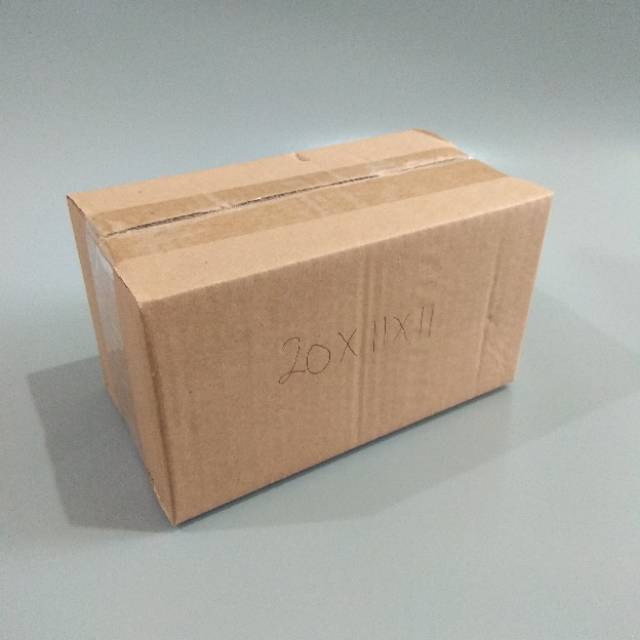 

Kardus polos baru ukuran 20x11x11