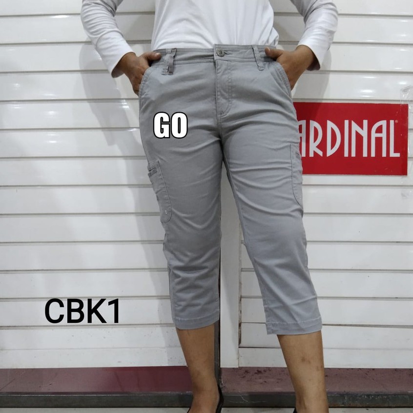 gof CBK CARDINAL CELANA BAHAN 7/8 KEMPOL Cewek Celana Cewek Bahan Bawahan Wanita