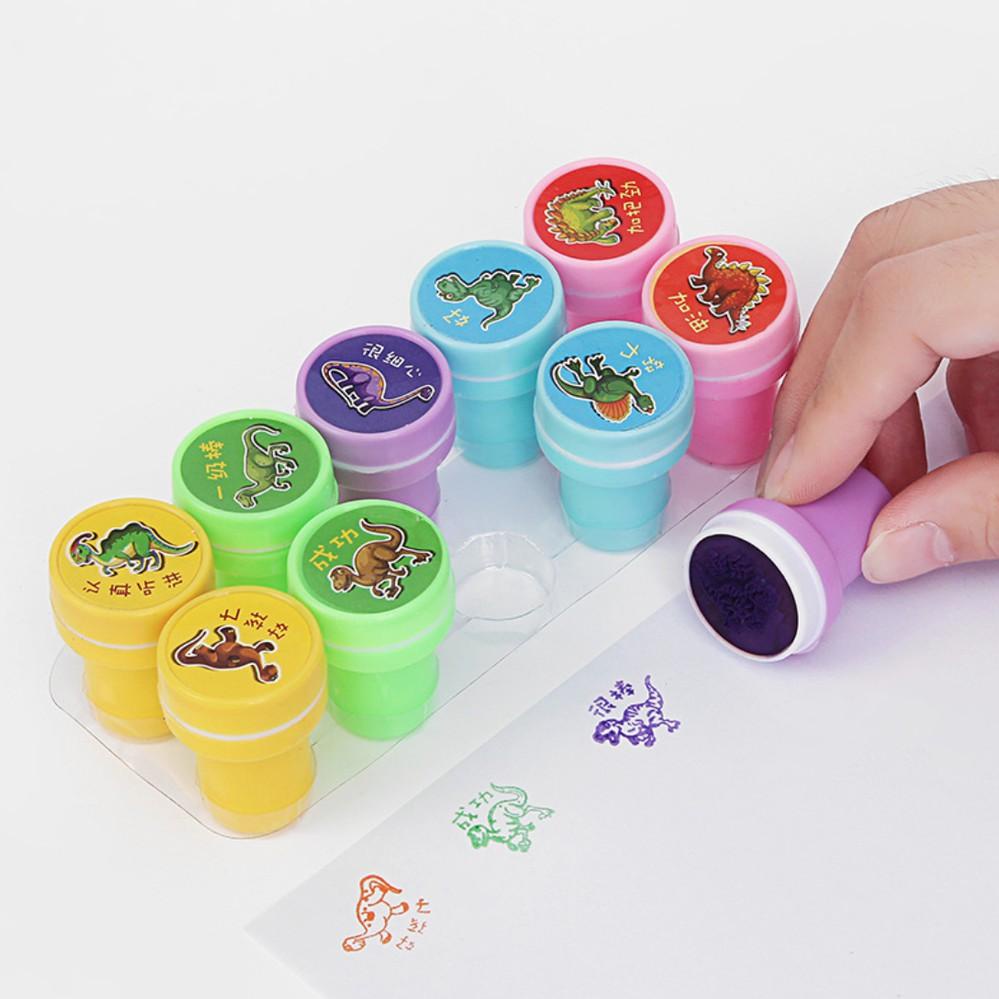 

[PRODUK HCJPA] Stempel anak dino, stamp dinosaurus isi 10, mainan anak edukasi 0S7