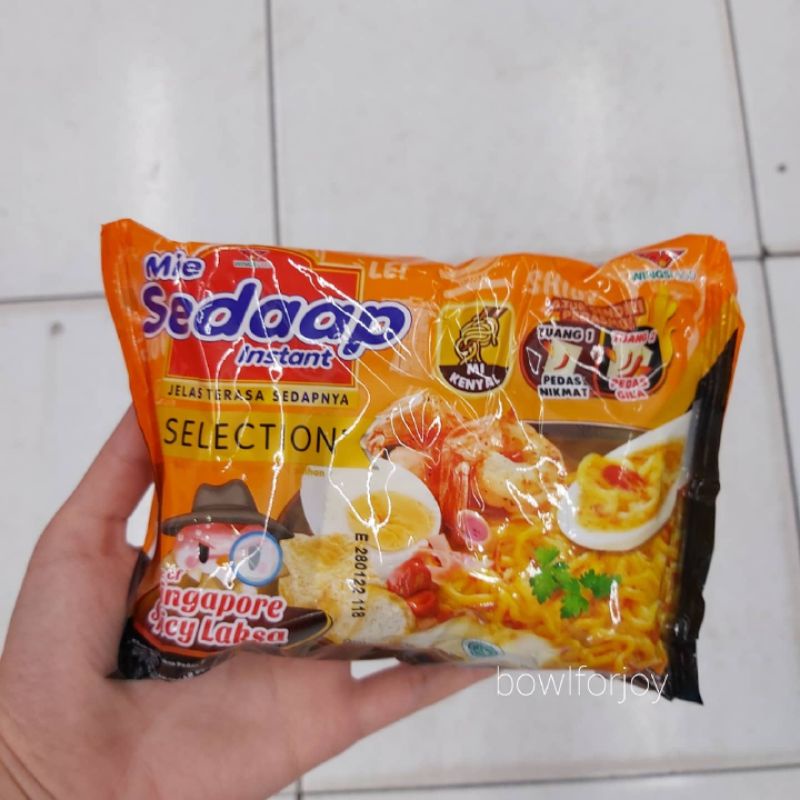 Jual Mie Sedaap Selection Rasa Singapore Spicy Laksa Indonesia Shopee