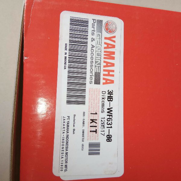 Kabel gas RX King Lama