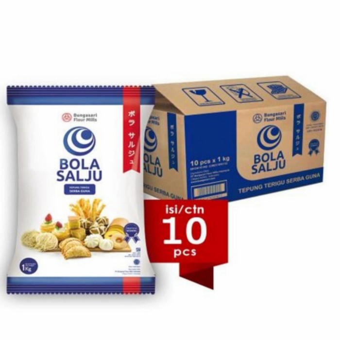 

BISA COD terigu bola salju 10 pack @1kg