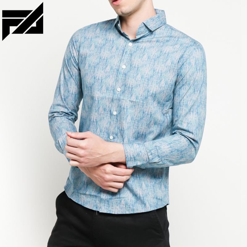 TERBARU VM Kemeja Panjang Slimfit - L