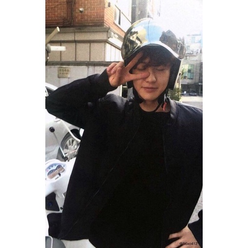 Photocard PC Chanyeol Helm Wal