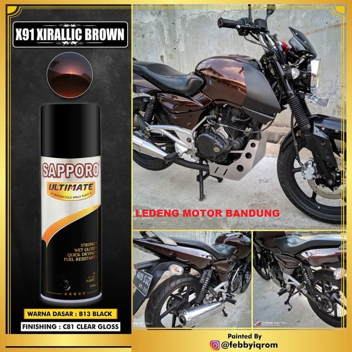 ULTIMATE Xirallic Brown Green Blue Red Violet Colours Cat Sapporo Sekelas Samurai Paint