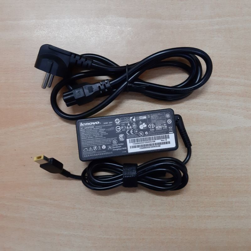 PROMO !!! Charger Casan Adaptor Laptop LENOVO 20V - 3.25A USB G40 G400 G40-70 G40-80 G40-45