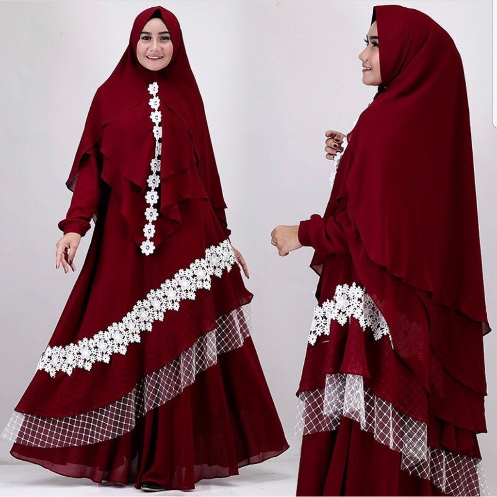 BISA COD | GAVAPUTRI SYARI SET HIJAB | BAJU GAMIS WANITA MURAH TERLARIS | FASHION MUSLIM TERBARU-1
