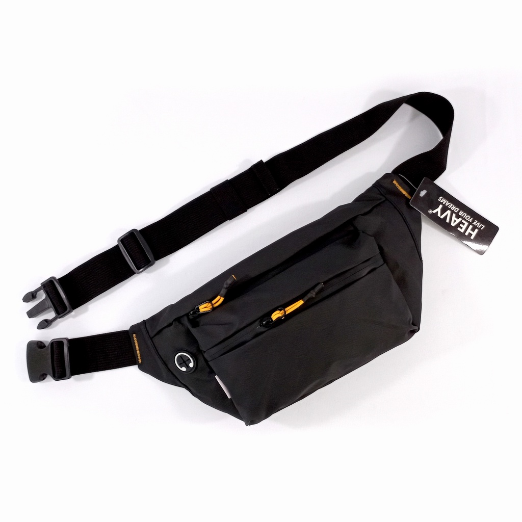 Tas pinggang pria heavy waterproof - Waistbag Heavy anti air