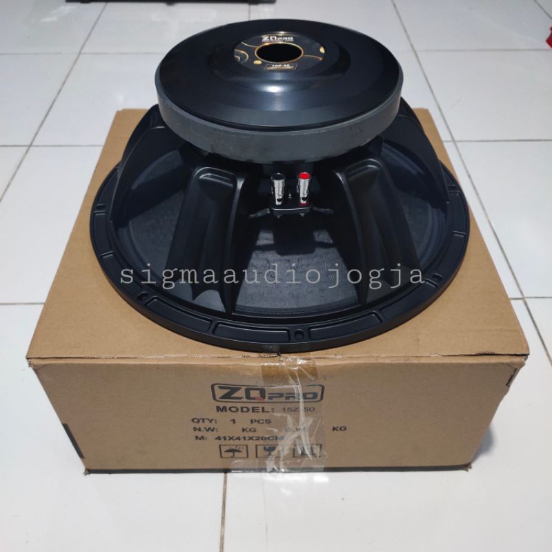 Speaker Komponen 15 Inch ZQPro 15Z-50 1200 Watt