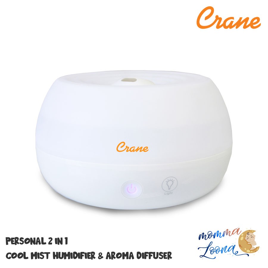 Crane USA Personal Humidifier and Aroma Diffuser 2-in-1