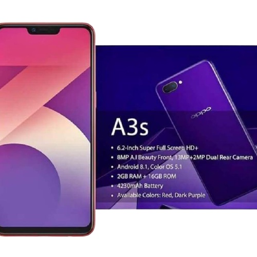 Hp oppo murah A3s 4/64gb-4