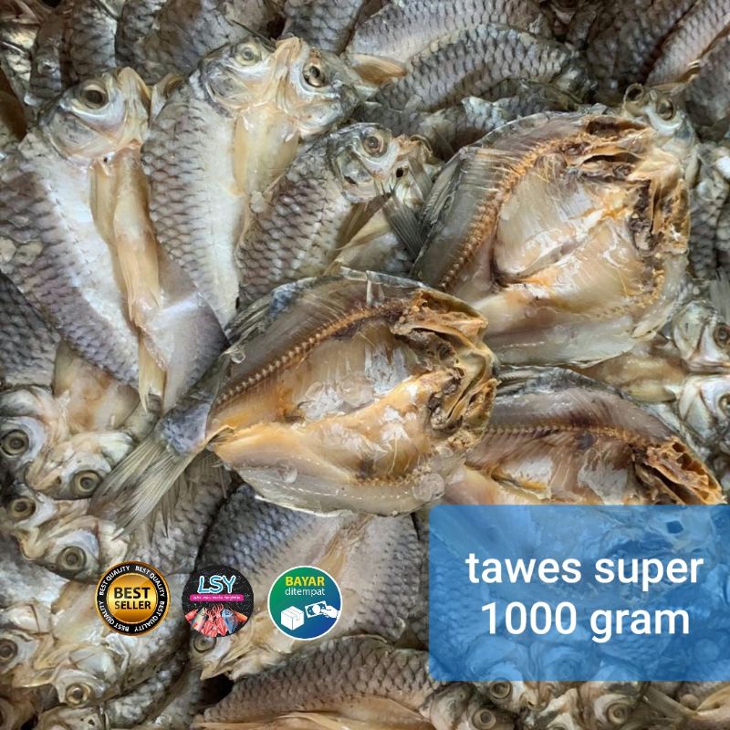 

ikan asin tawes super 1000 gram