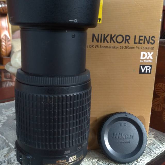 LENSA NIKON 55-200mm DX VR