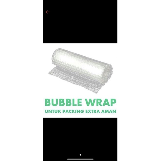 BUBBLE PACKINGAN TAMBAHAN BUBBLE VISOR EXTRA BUBBLE PACKING AMAN BUBBLE