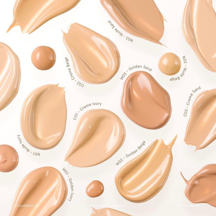 airy poreless liquid foundation