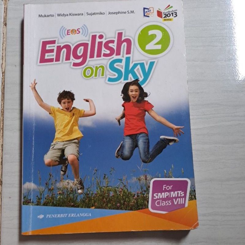 

English on sky 2 erlangga