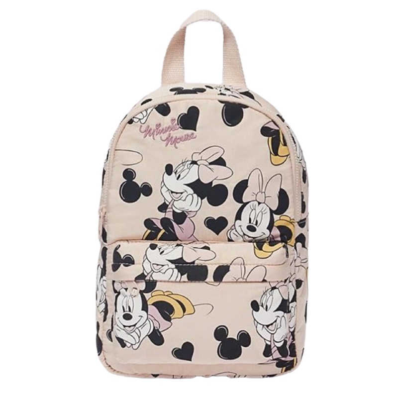 Tas Ransel Anak Import - 33669 - Termurah Toddler Minnie Mouse Print Pink Backpack Korean Style Trendy