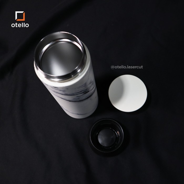 Tumbler Marble | Tokyo Botol Minum Travel Stainless Vacuum Termos UV Flask