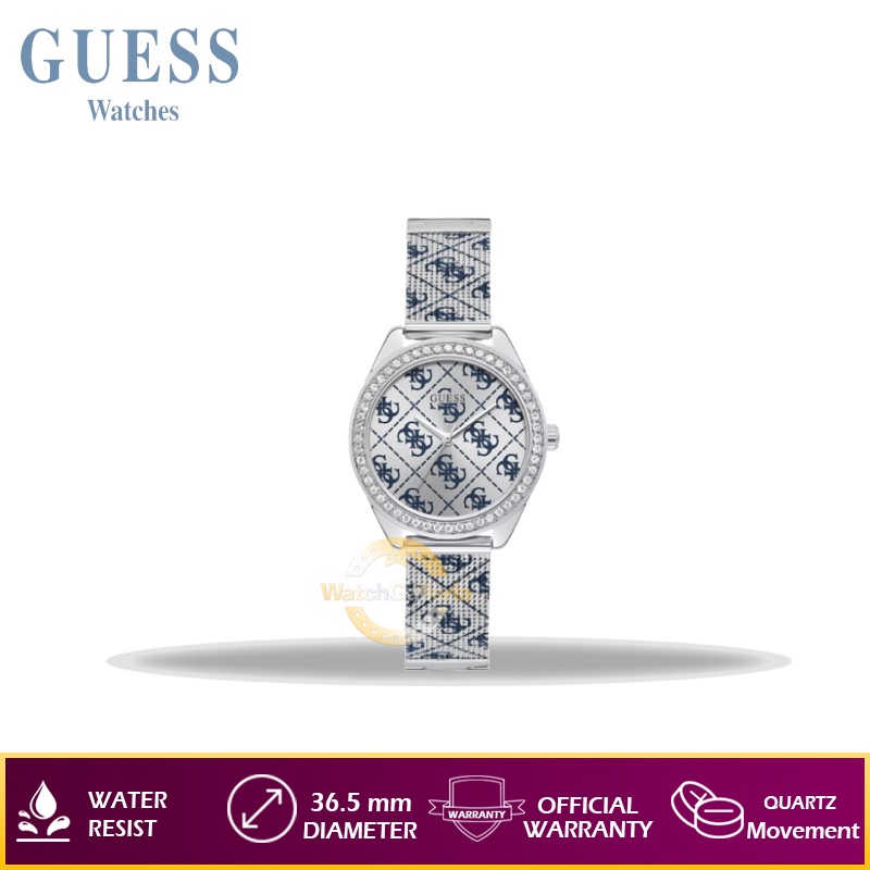 Jam Tangan Wanita GUESS W1279L1 - Putih Original