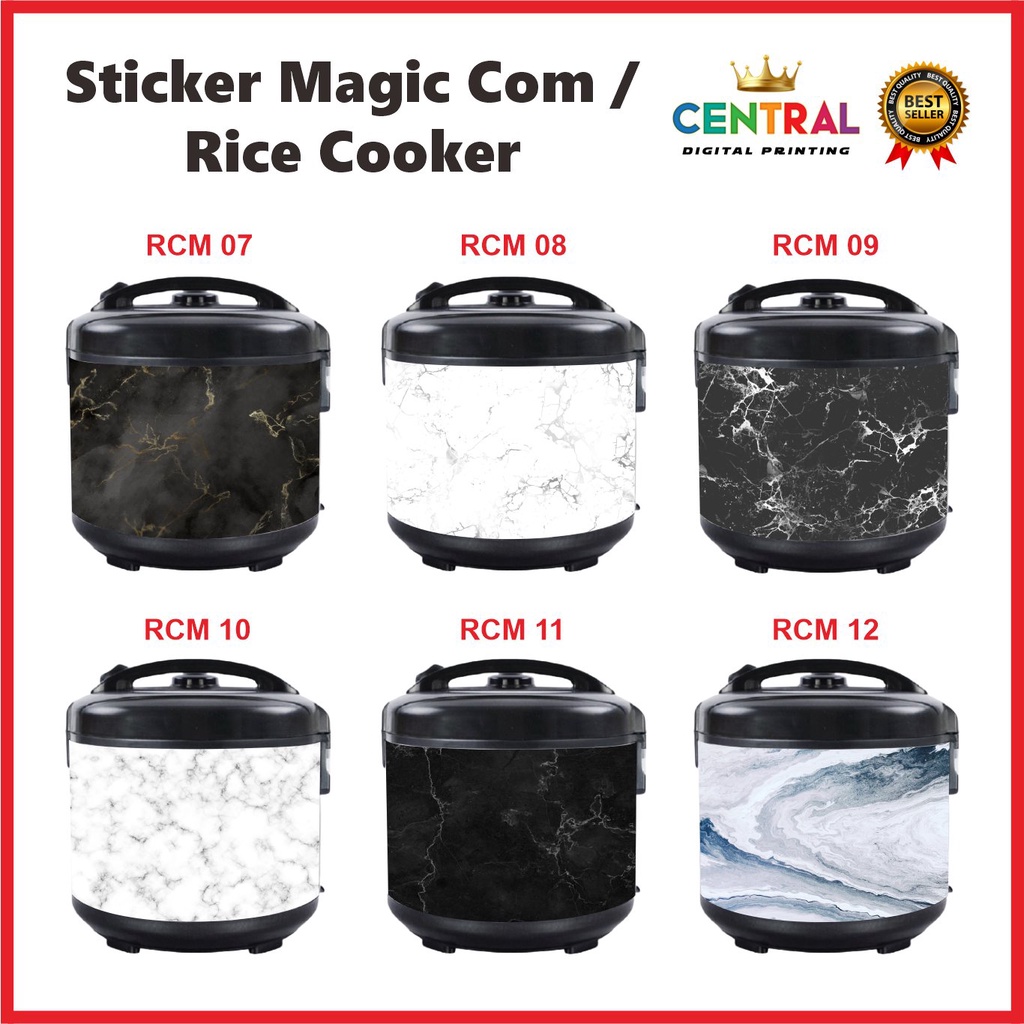 

Stiker/Stiker Magic Com / Rice Cooker Bahan Vynil Premium Tebal rcmB