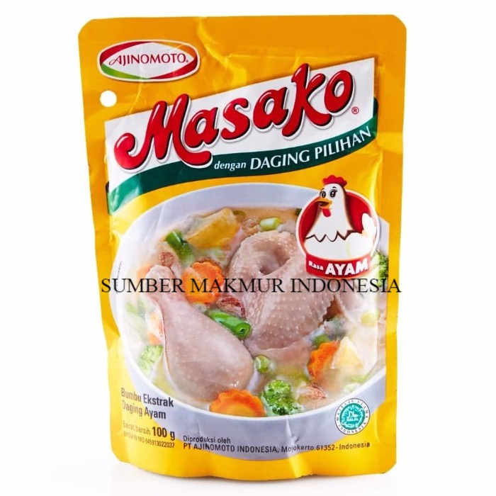 MASAKO AYAM 100 GRAM GR - ECERAN