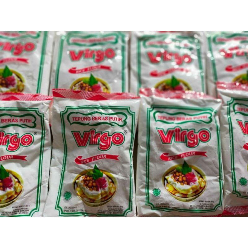 

Tepung Beras Putih Virgo Rice Flour 1 Pack Isi 10