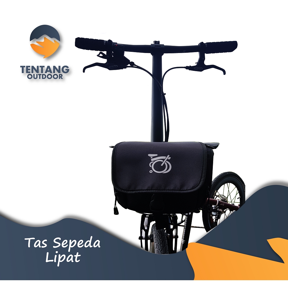 Tas Sepeda Lipat FRONT BLOCK Tas Seli Folding Bike Front Bag