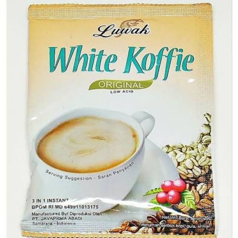 

luwakk white koffie original 1 renceng