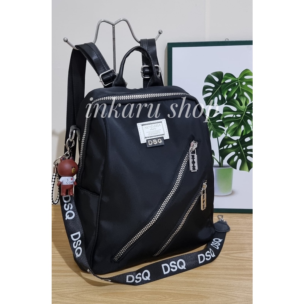 TAS RANSEL WANITA IMPORT D*S*Q 2IN1 739#