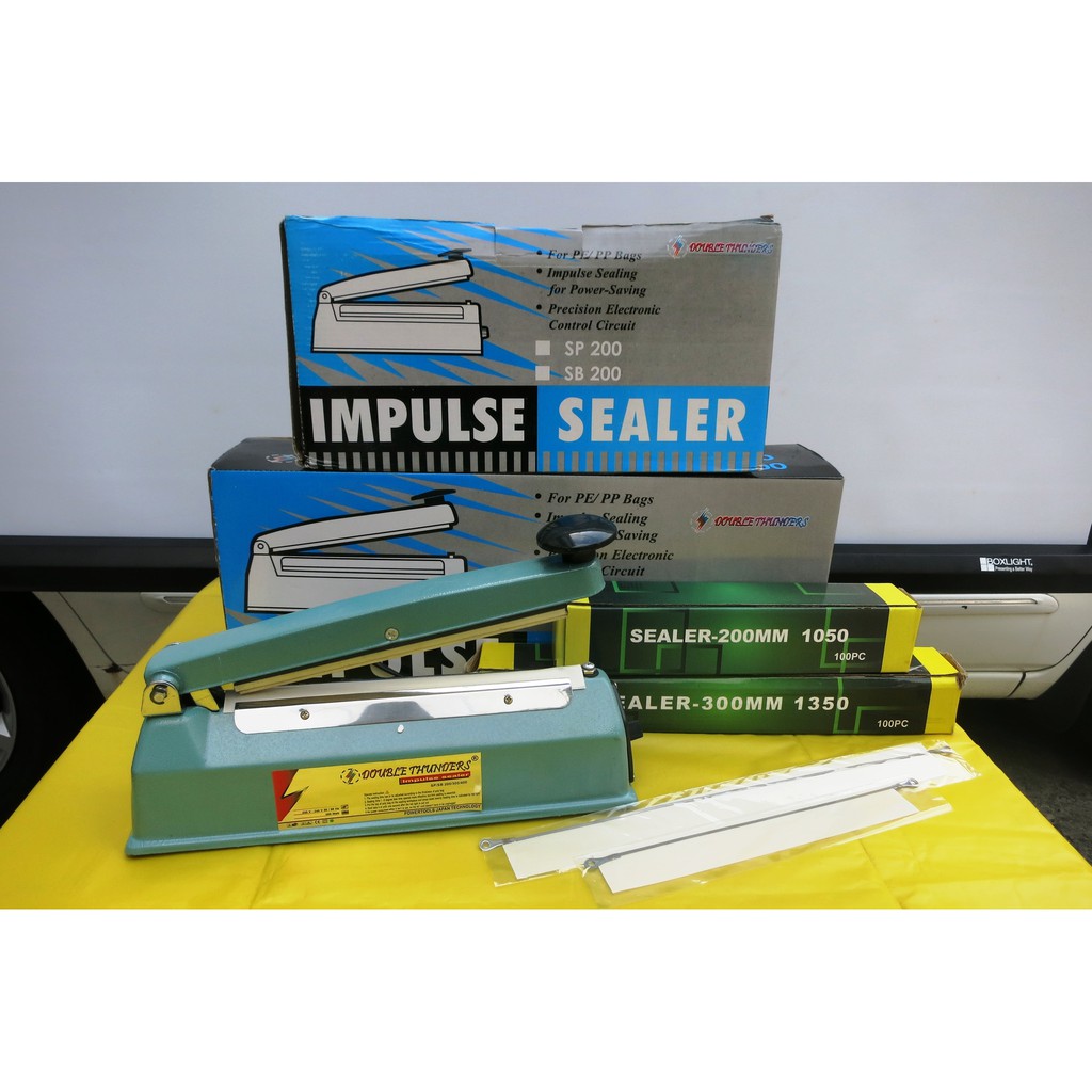 Mesin Impulse Sealer / Mesin Press Plastik 30cm Body Besi