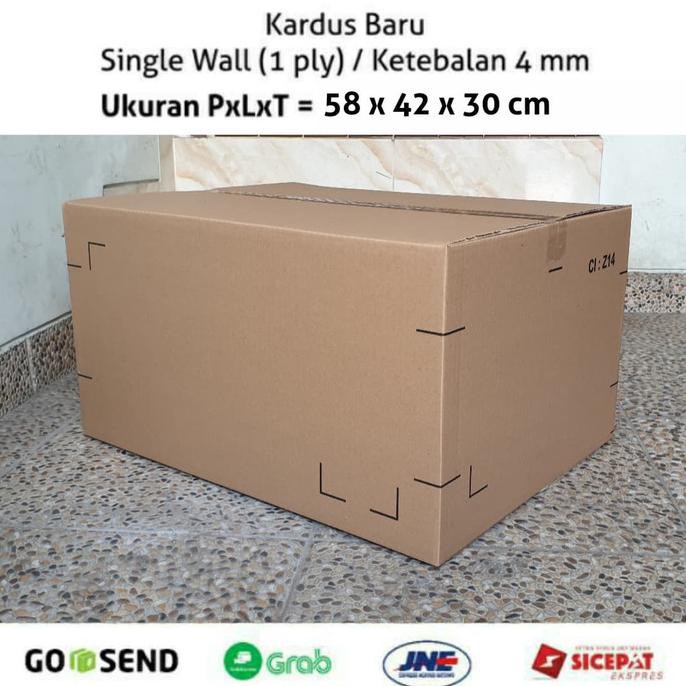 

Karton Box / Kardus / Kondisi 100% Baru / Ukuran Besar / Prasetya Box