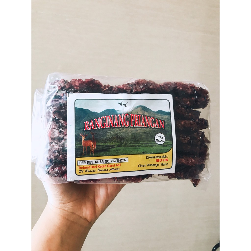 

Rengginang Kecil Hitam / Ranginang Priangan / Rangginang Garut / Ranginang Hitam