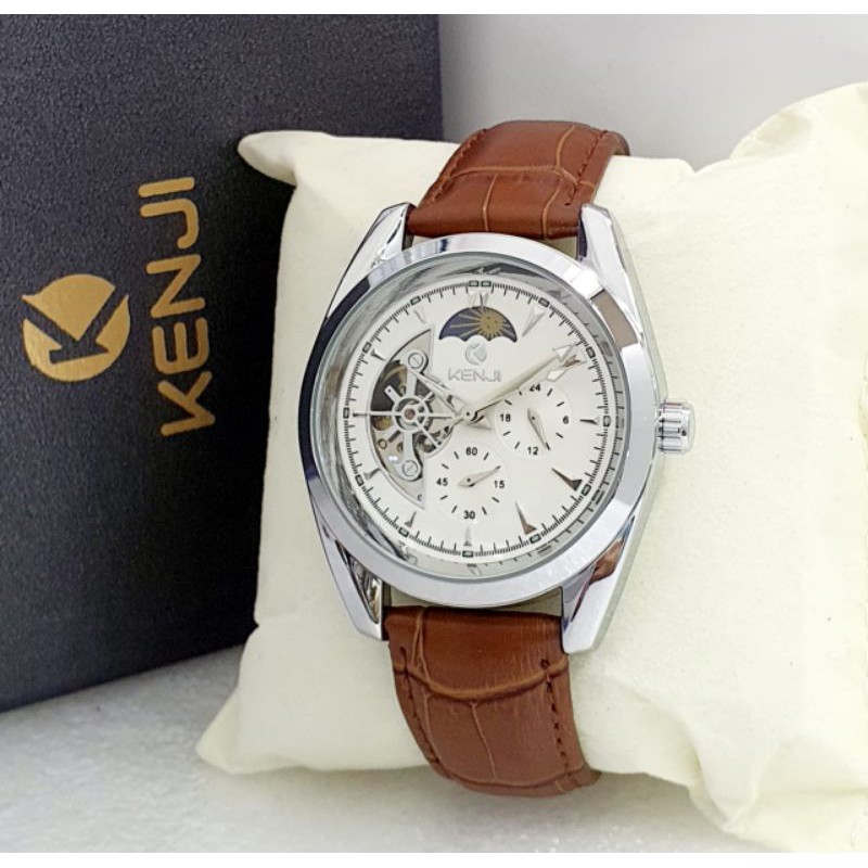 Jam Tangan Pria Kenji Original K601P Automatic Mesin