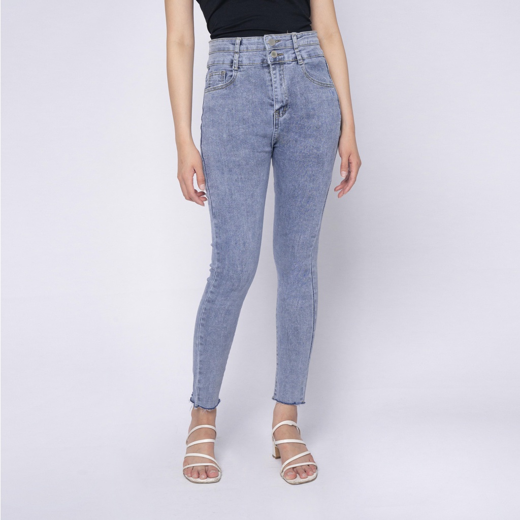 VIERLIN - Jeans 6878 - HW SKINNY JEANS