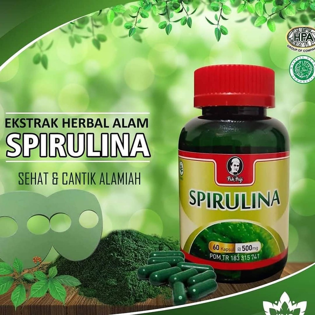 Kapsul Spirulina HPA Pak Haji