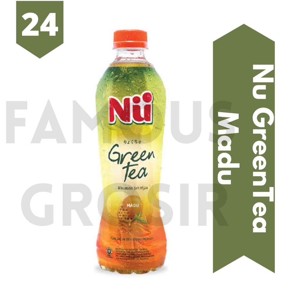 

Nu Greentea madu 450ml/1 karton isi 24
