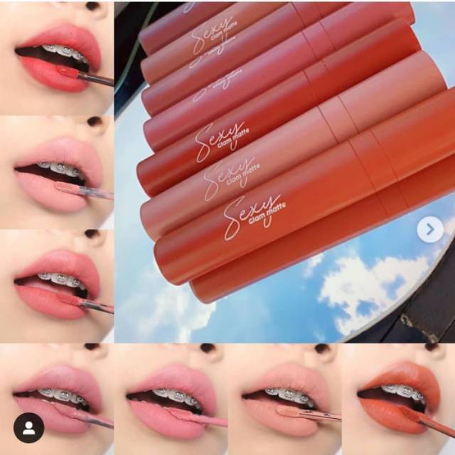 Lipstick sexy glam matte Ms glow