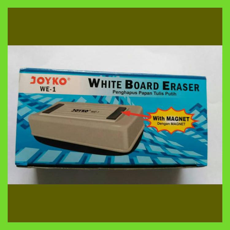 

PENGHAPUS PAPAN TULIS - WHITE BOARD ERASER JOYKO WE1 ( DENGAN MAGNET )