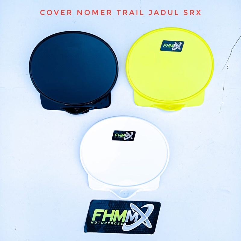 Cover nomer papan nomor trail jadul SRX
