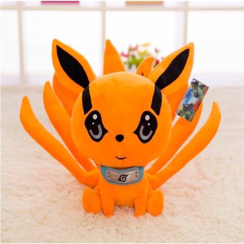Boneka Naruto Kurama Ninetails ibi Ukuran 25cm