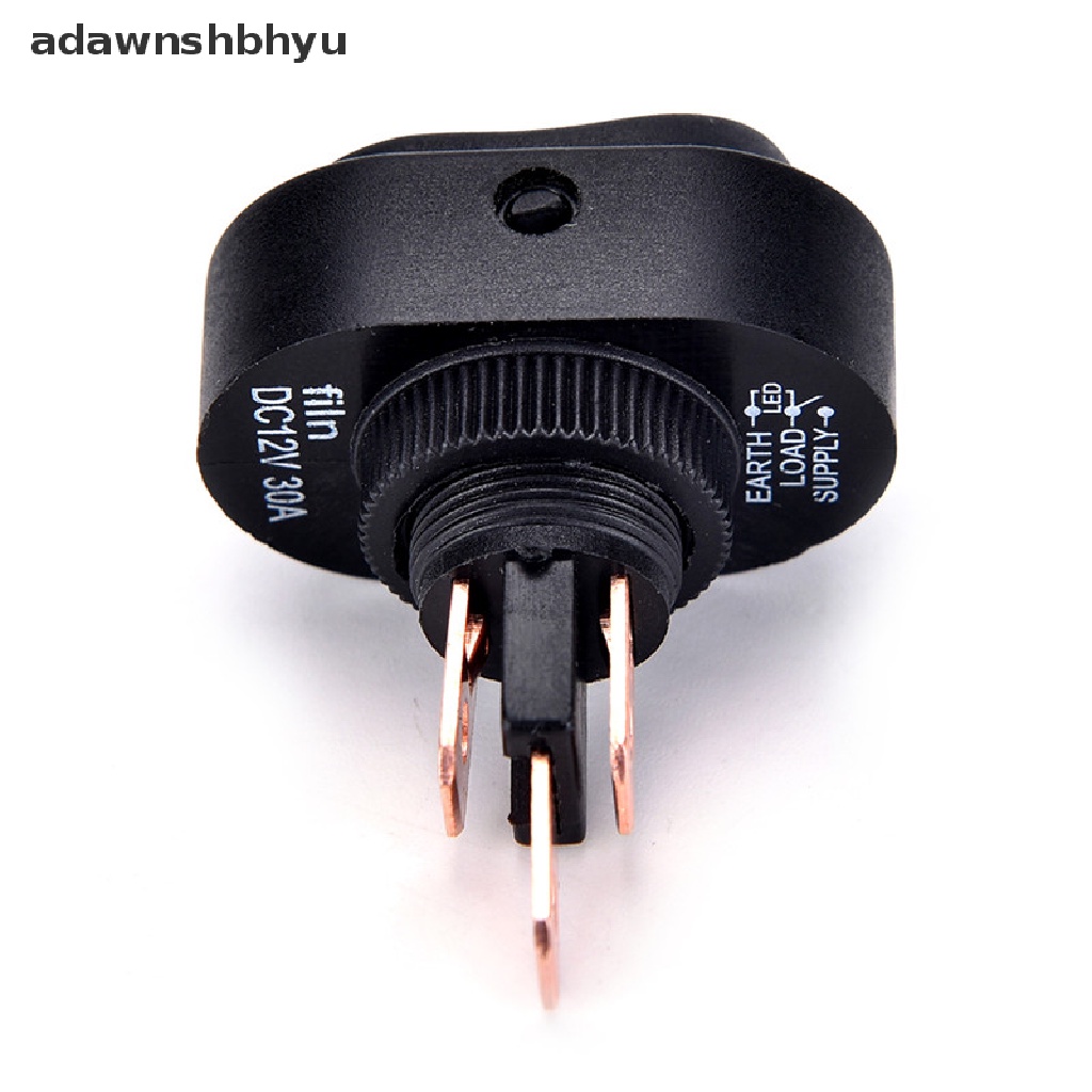 [adawnshbhyu] Lampu LED 12V 30A Mobil Perahu Auto Rocker SPST Toggle Saklar ON/OFF